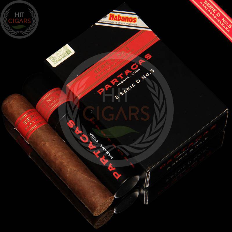 Partagas Serie D No.5 Tubos (5x3 Packs) - HitCigars